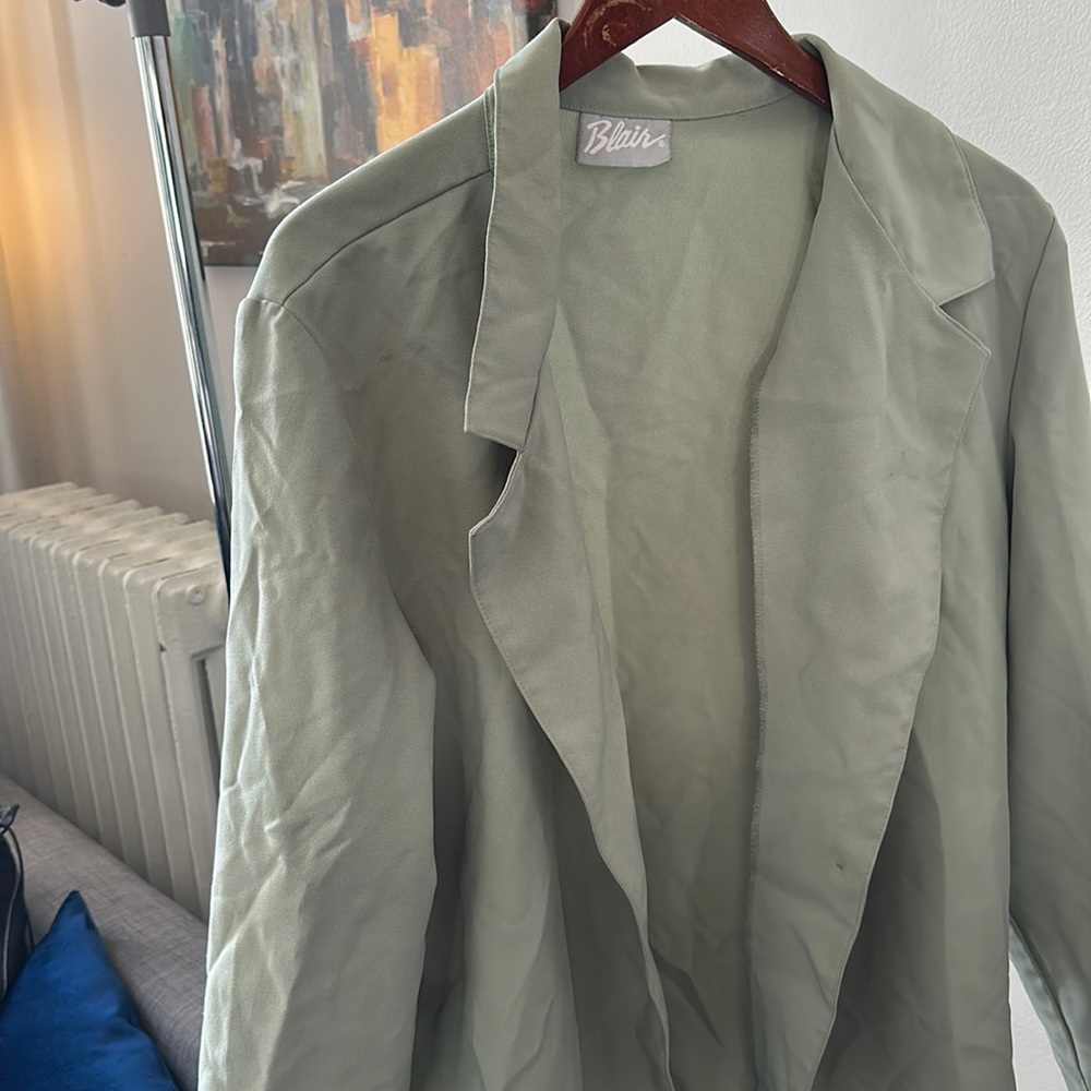Blair mint green blazer